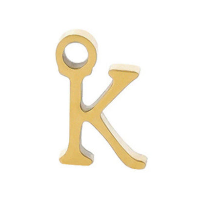 תליון אות לצמיד קבוע