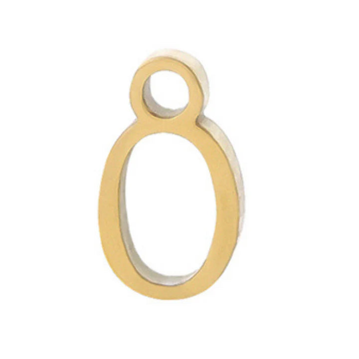 תליון אות לצמיד קבוע