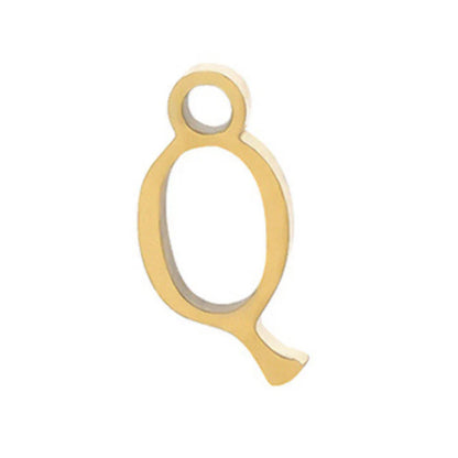 תליון אות לצמיד קבוע