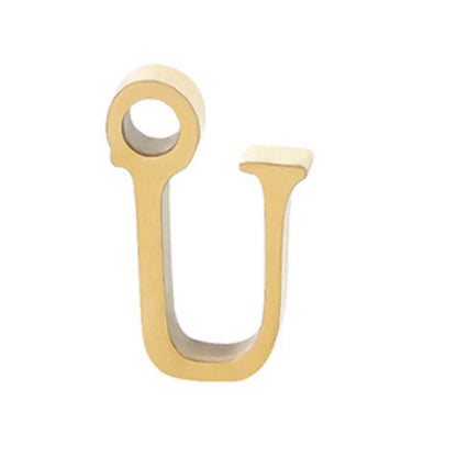 תליון אות לצמיד קבוע