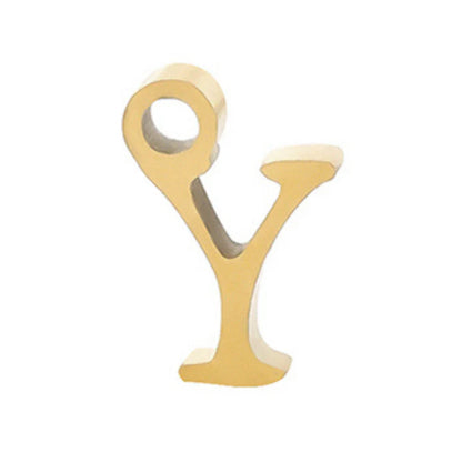 תליון אות לצמיד קבוע