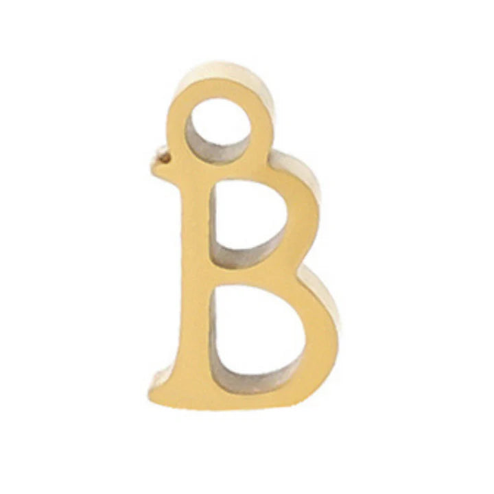 תליון אות לצמיד קבוע