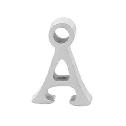 תליון אות לצמיד קבוע