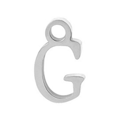 תליון אות לצמיד קבוע