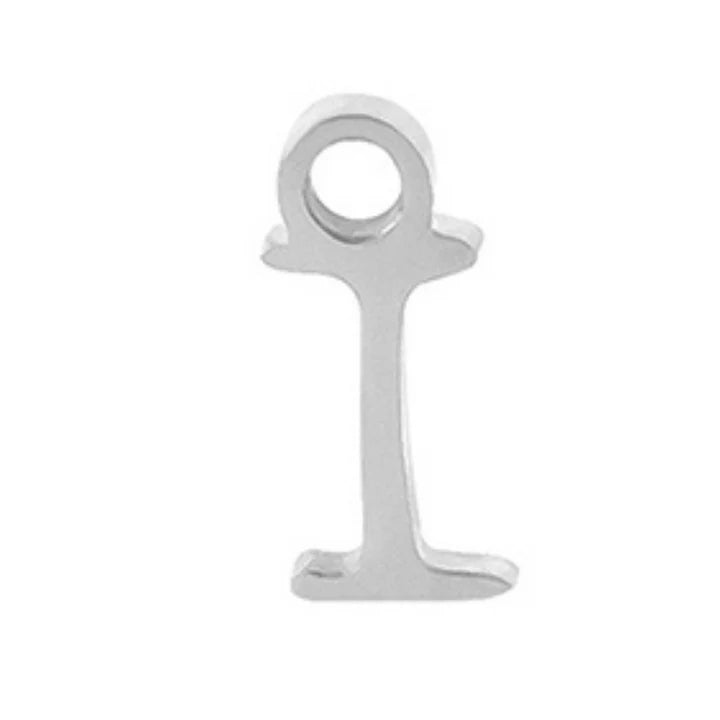 תליון אות לצמיד קבוע