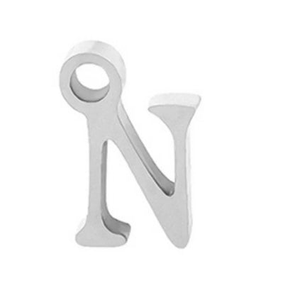 תליון אות לצמיד קבוע