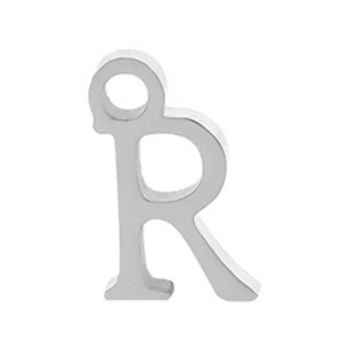 תליון אות לצמיד קבוע