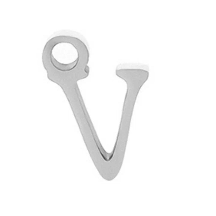 תליון אות לצמיד קבוע