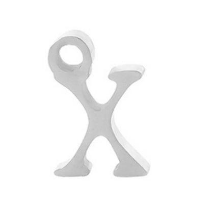 תליון אות לצמיד קבוע