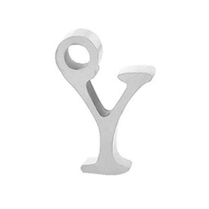 תליון אות לצמיד קבוע