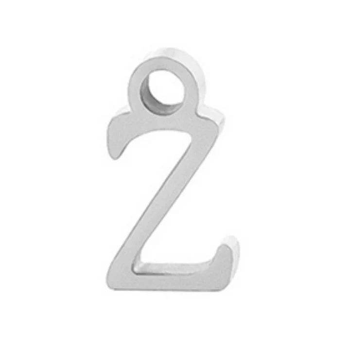 תליון אות לצמיד קבוע