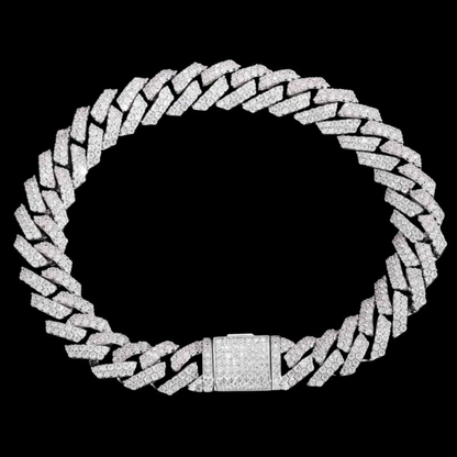 צמיד אייס - זהב לבן