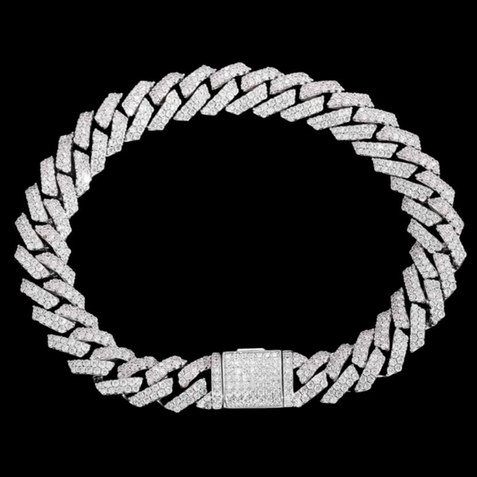 צמיד אייס - זהב לבן