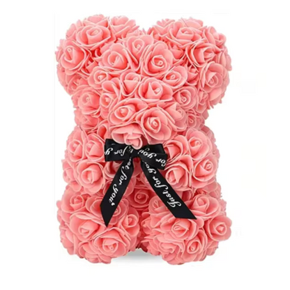 דוב הורדים הנצחי בקופסה