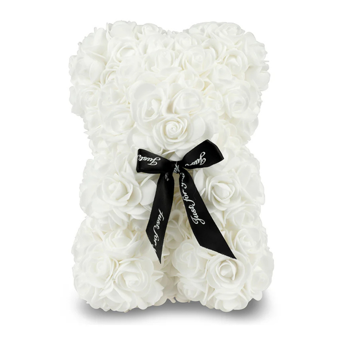 דוב הורדים הנצחי בקופסה