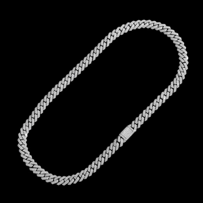 שרשרת אייס - זהב לבן 