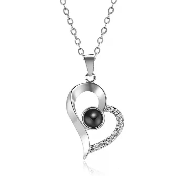 שרשרת לב ירדן עם תמונה מוצפנת