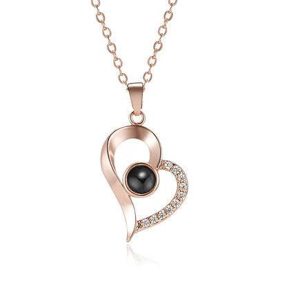 שרשרת לב ירדן עם תמונה מוצפנת